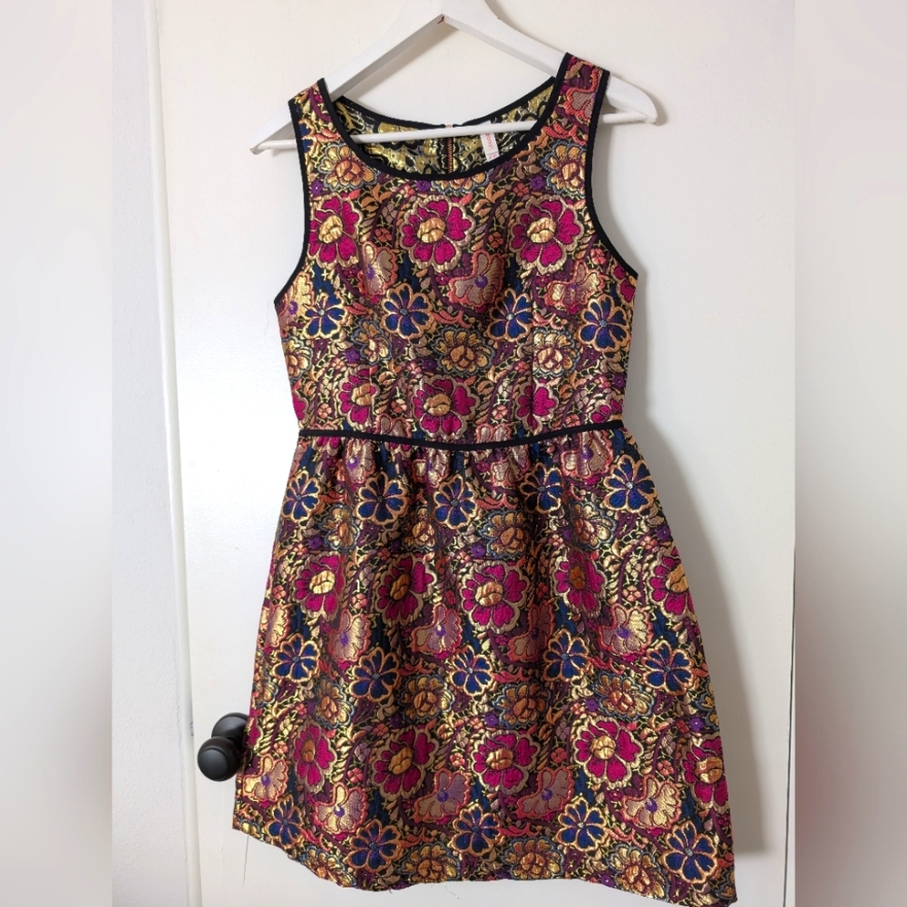 Target Xhilaration Metallic Party Dress